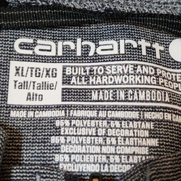 Carhartt Force Base Layer – Men’s XL Tall, Heavyweight Quarter Zip - Picture 9 of 13